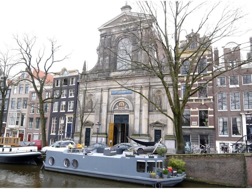 Houseboat Prinsheerlijk Otel Amsterdam Oda fotoğraf